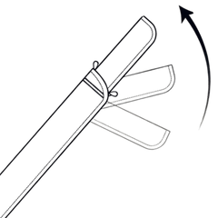 Mojo Expandable Twin Rods Bag 165cm-185cm